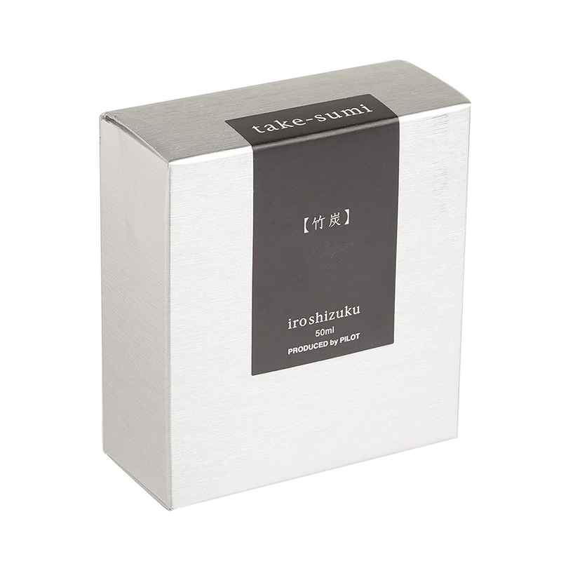 PILOT, Ink Bottle - IROSHIZUKU | Bamboo Charcoal | TAKE-SUMI | 50mL.