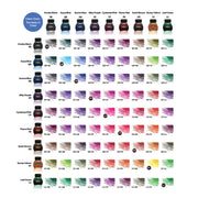 PLATINUM, Mixable Ink Bottle - AQUA BLUE 60ml 2