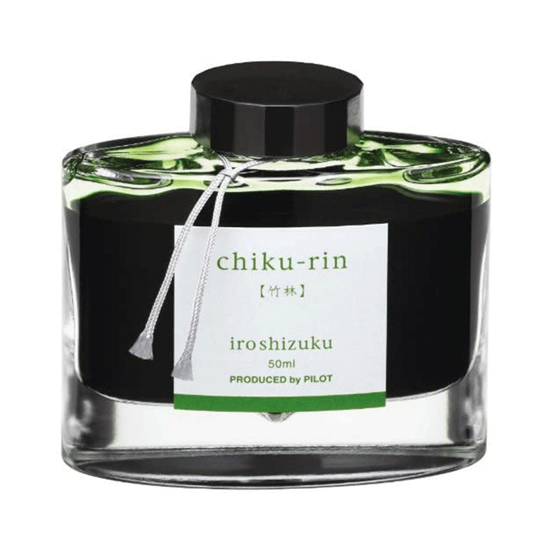 PILOT, Ink Bottle - IROSHIZUKU | Bamboo Forest | CHIKU-RIN | 50mL.
