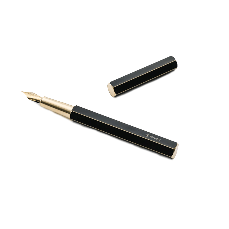YSTUDIO, Fountain Pen - CLASSIC REVOLVE BLACK.