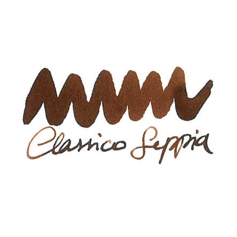 SCRIBO, Ink Bottle - CLASSICO SEPPIA (90ML).