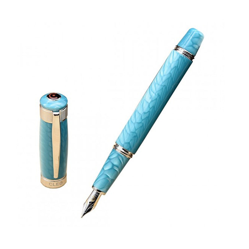 CLEOSKRIBENT, Fountain Pen - AURA LAGUNA DRAGON.