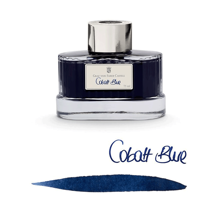 FABER CASTELL, Ink Bottle - GVFC COBALT BLUE (75mL).