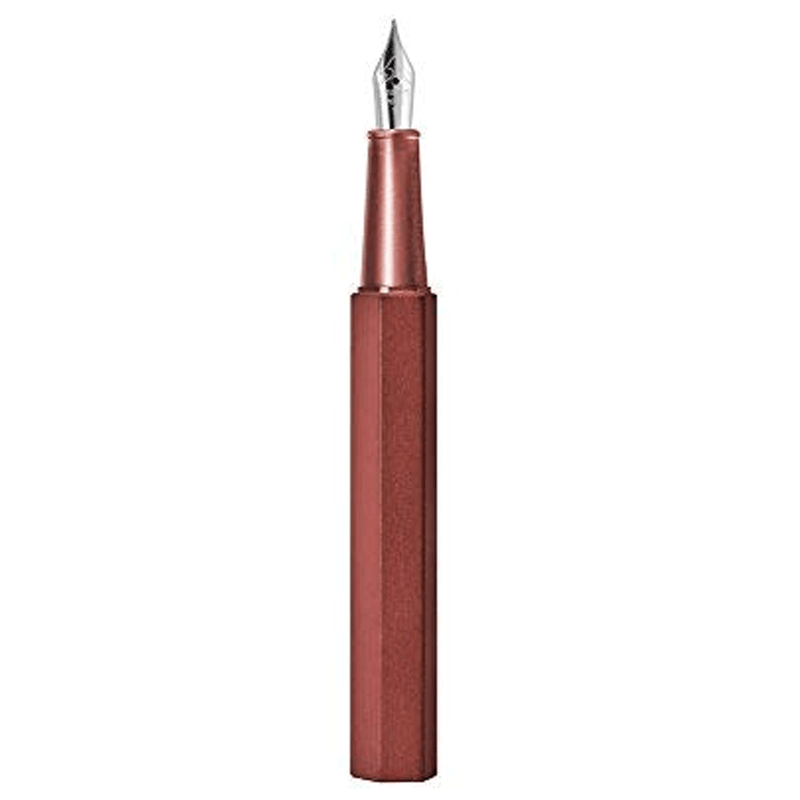 WORTHER, Fountain Pen - COMPACT ALUMINIUM BROWN.
