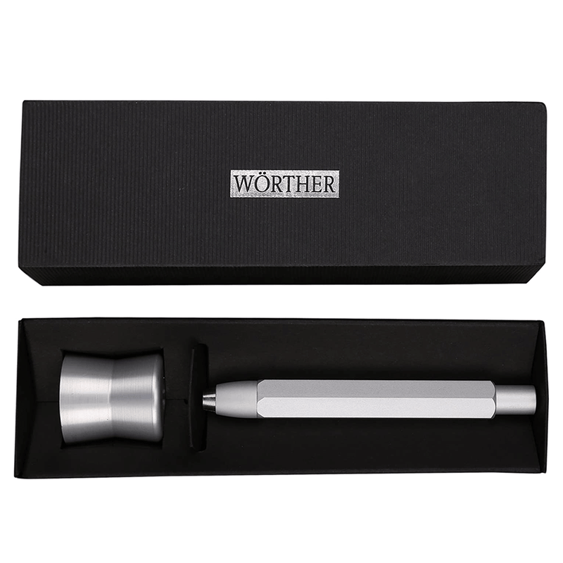 WORTHER, Mechanical Pencil - COMPACT Natural Aluminum GREY.