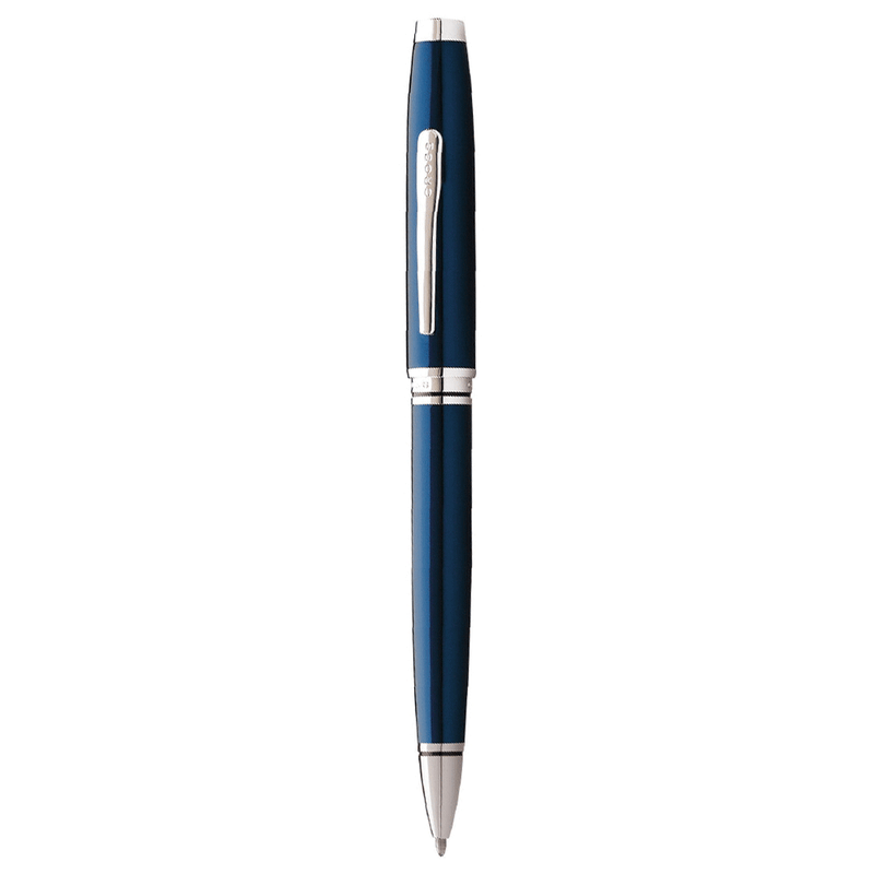 CROSS, Ballpoint Pen - COVENTRY LACQUER BLUE CT.