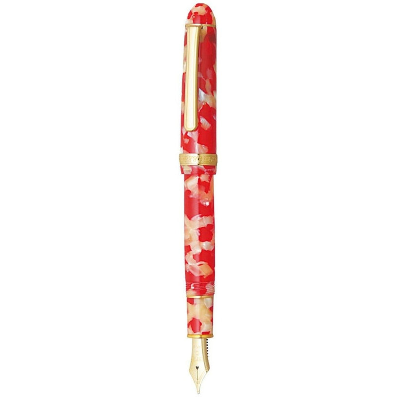 PLATINUM, Fountain Pen - #3776 CELLULOID 14K KOI 