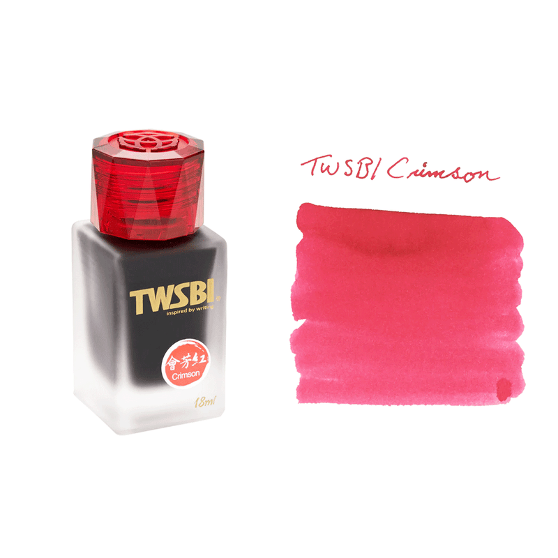 TWSBI, Ink Bottle - 1791 CRIMSON 18mL.