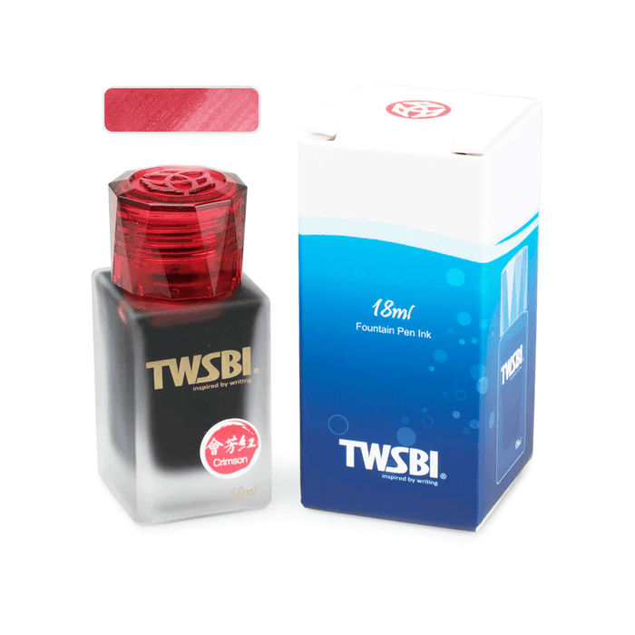 TWSBI, Ink Bottle - 1791 CRIMSON 18mL.