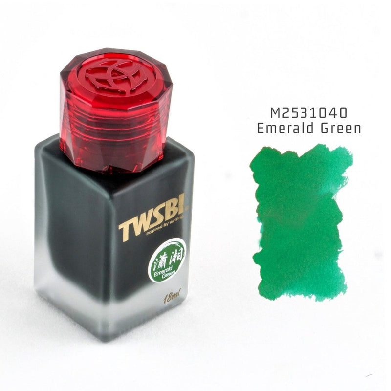 TWSBI, Ink Bottle - 1791 EMERALD GREEN 18ml 1