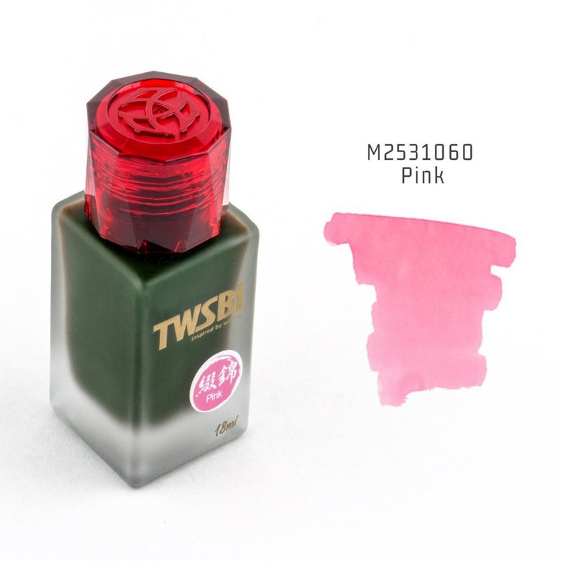 TWSBI, Ink Bottle - 1791 PINK 18ml 1