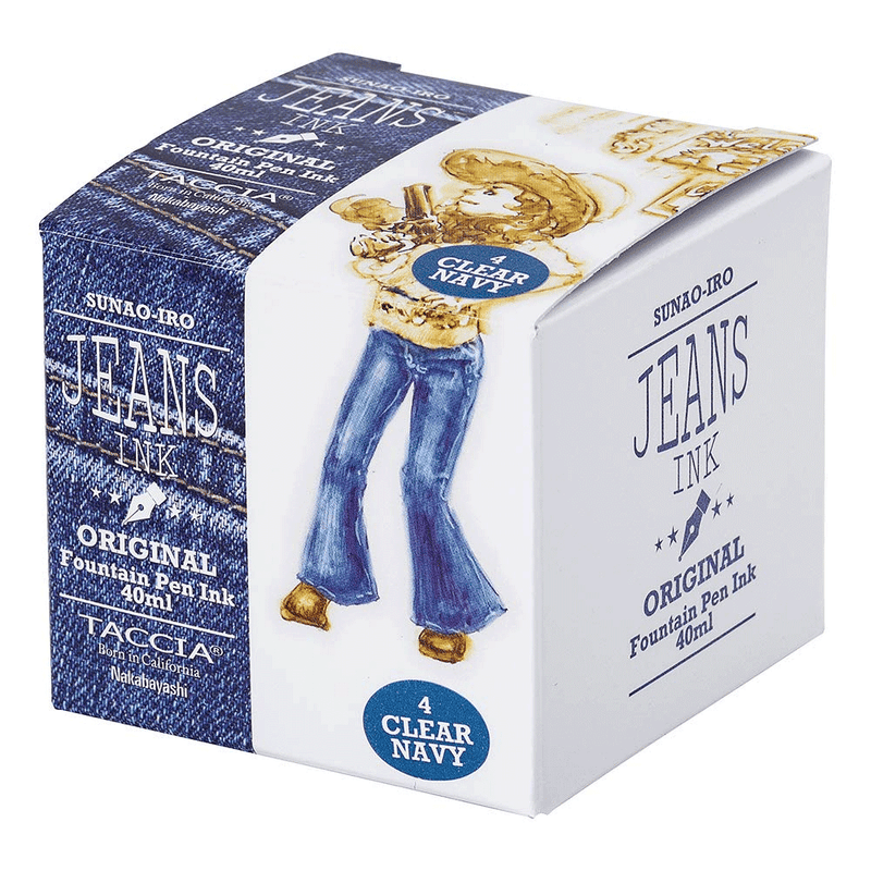 TACCIA, Ink Bottle - SUNAO-IRO JEANS CLEAR NAVY (40mL).