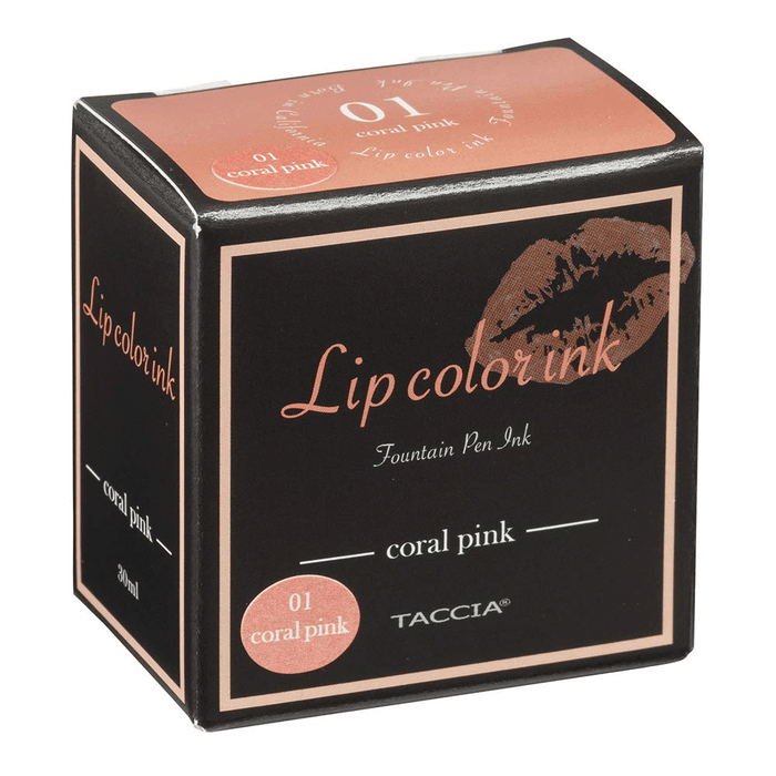 TACCIA, Ink Bottle - LIP COLOR CORAL PINK (30mL).