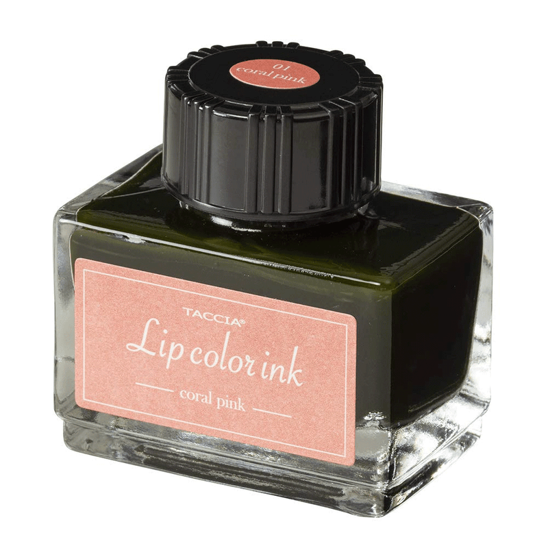 TACCIA, Ink Bottle - LIP COLOR CORAL PINK (30mL).
