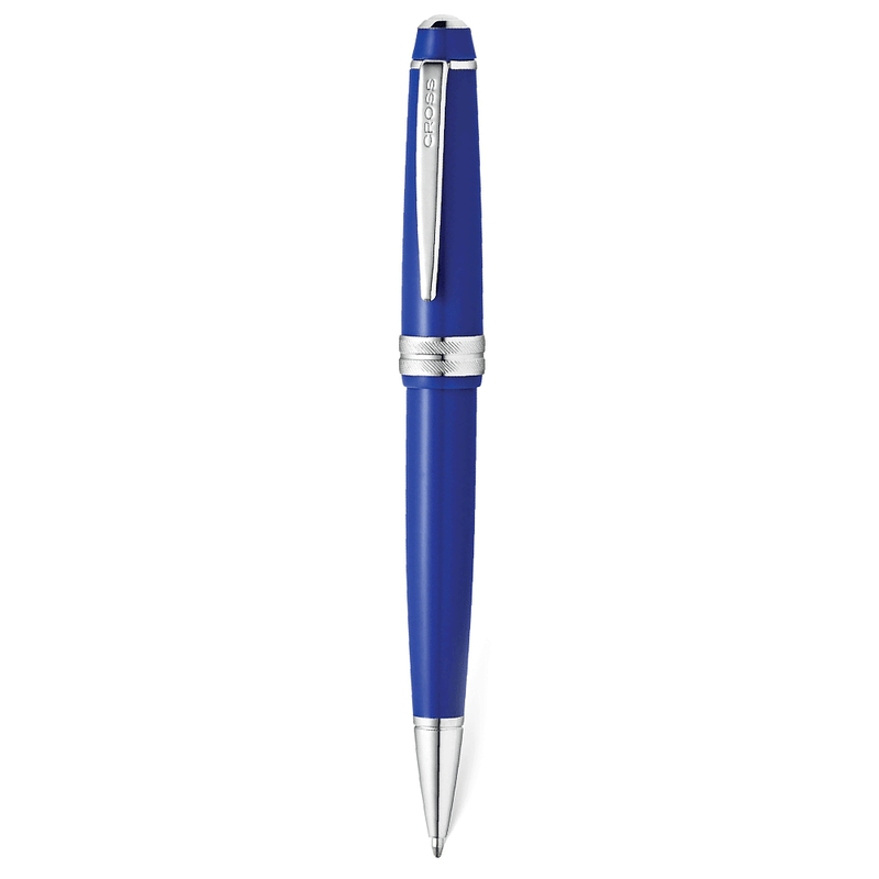 CROSS, Ballpoint Pen - BAILEY LIGHT GLOSSY RESIN BLUE CT.