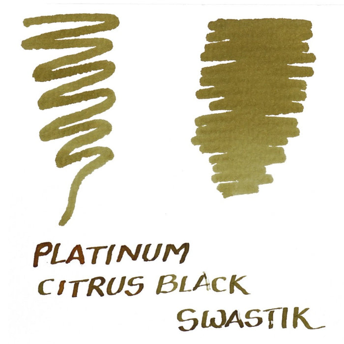 PLATINUM, Classic Ink Bottle - CITRUS BLACK 2