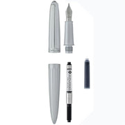 DIPLOMAT, Fountain Pen - Aero MATT SILVER 6