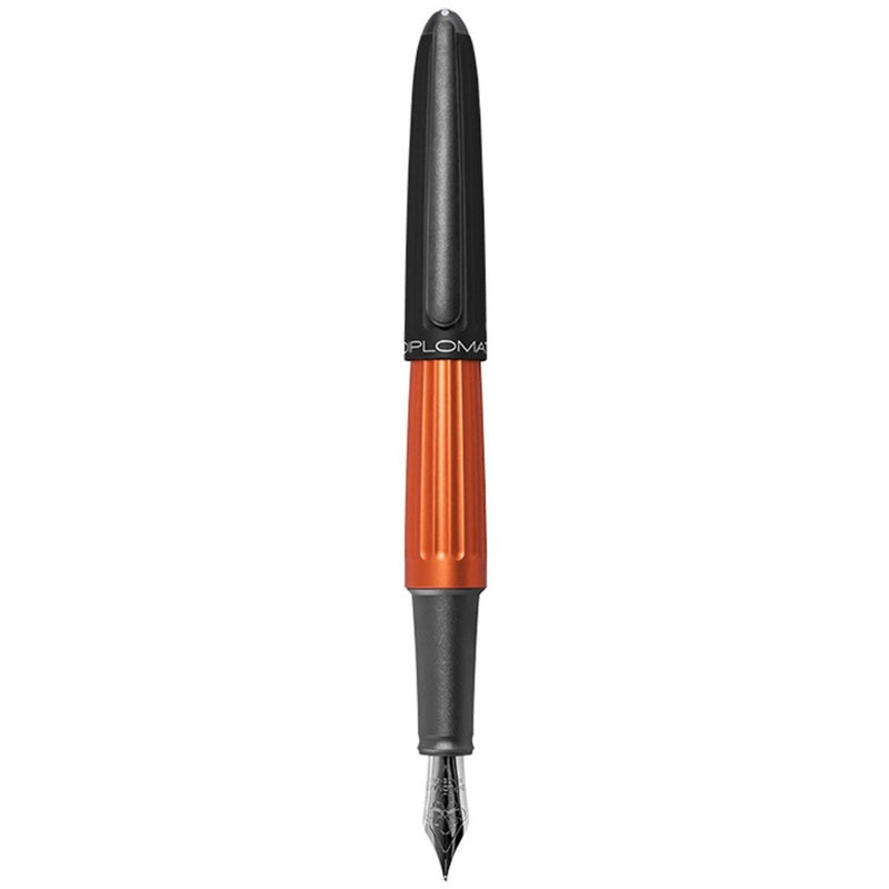 DIPLOMAT, Fountain Pen - Aero ORANGE BLACK 1