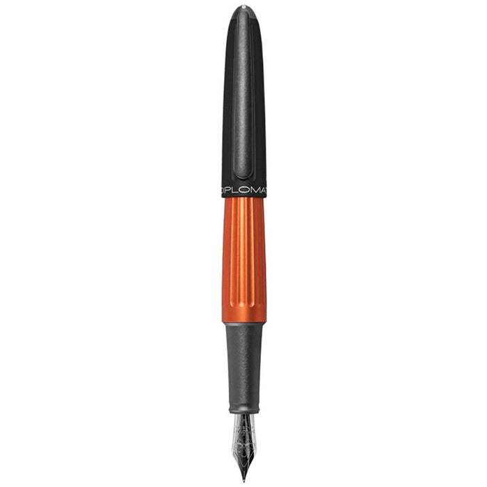 DIPLOMAT, Fountain Pen - Aero ORANGE BLACK 1