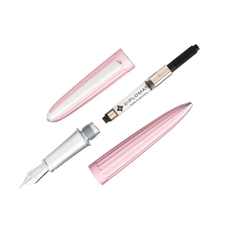 DIPLOMAT, Fountain Pen Set - AERO ANTIQUE ROSE.