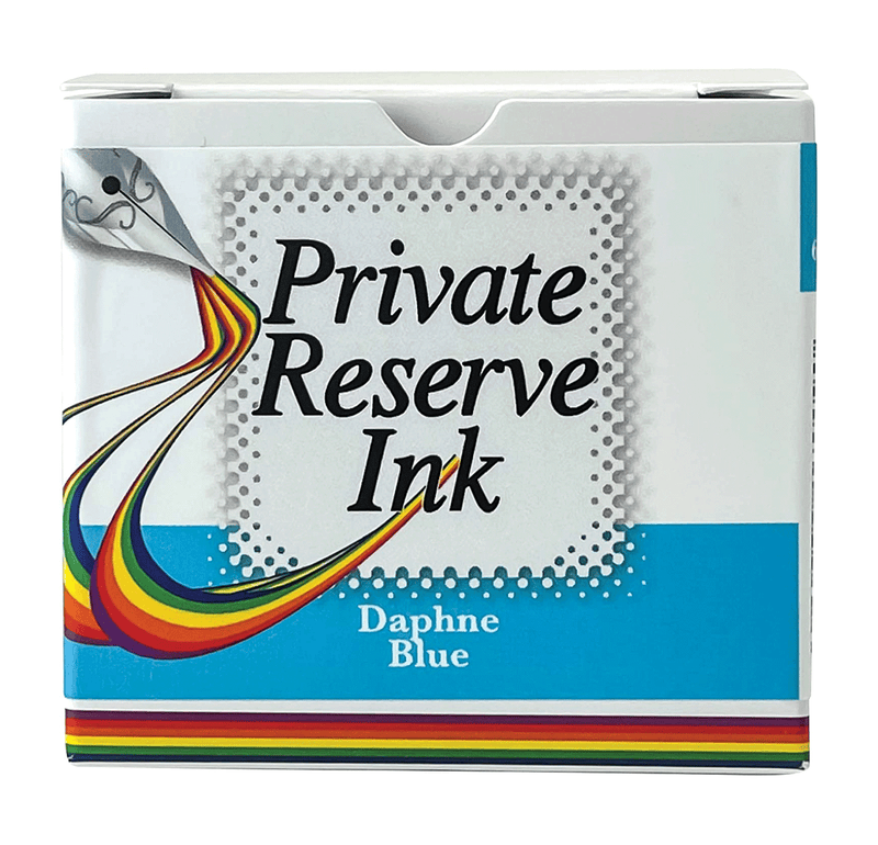 PRIVATE RESERVE, Ink Bottle - PREMIUM Inks DAPHNE BLUE (60mL).