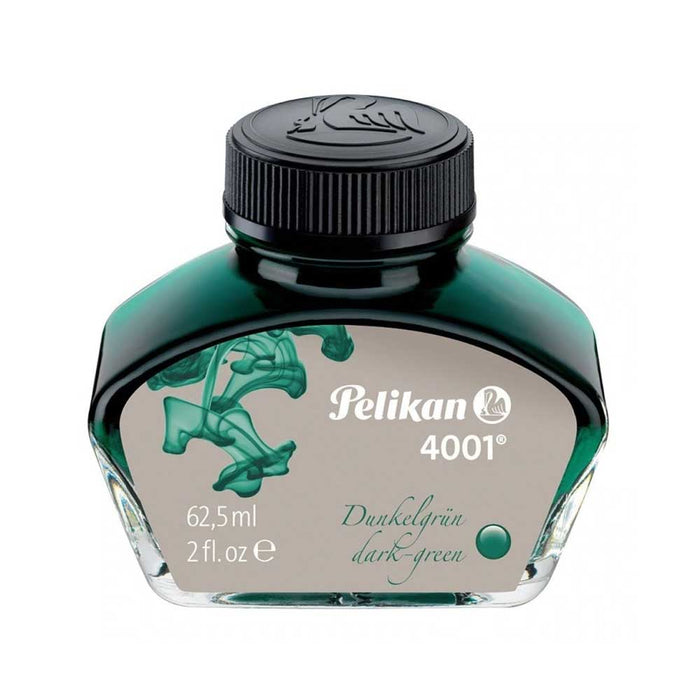PELIKAN, Ink Bottle - 4001 DARK GREEN (62.5mL).