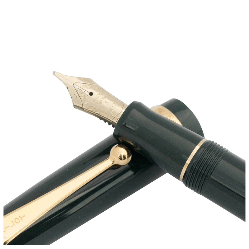 PILOT, Fountain Pen - CUSTOM 74 DARK GREEN 14K.