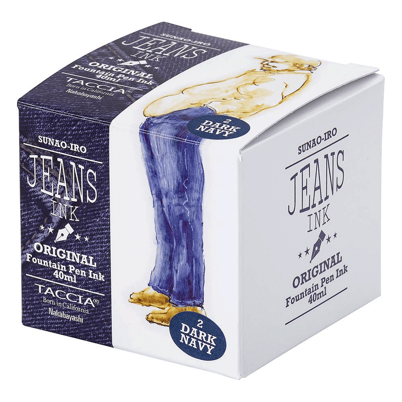 TACCIA, Ink Bottle - SUNAO-IRO JEANS DARK NAVY (40mL).