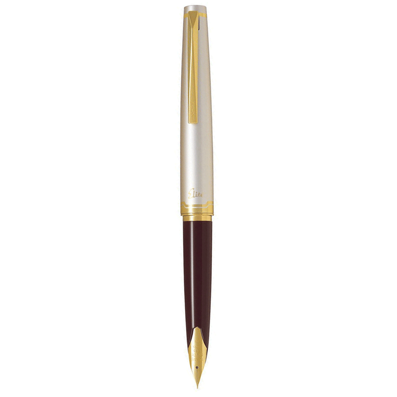PILOT, Fountain Pen - 1826A ELITE 95S DEEP RED GT 14K.
