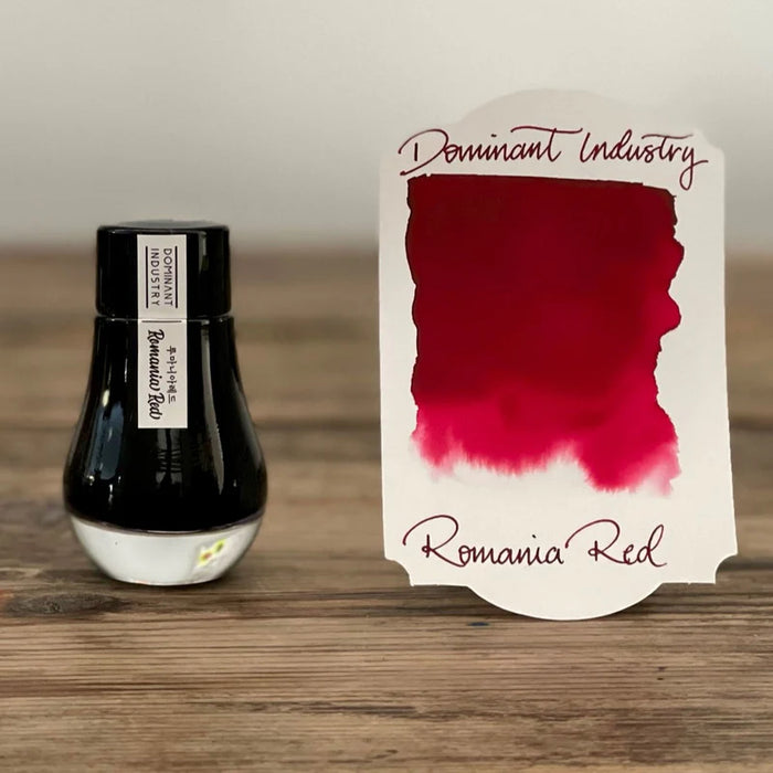 DOMINANT, Ink Bottle - Standard ROMANIA RED 25ml.
