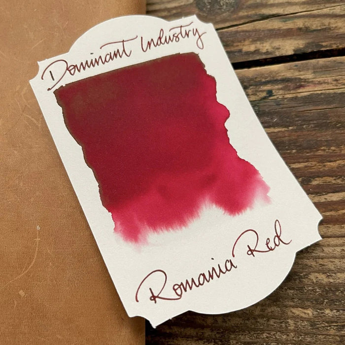 DOMINANT, Ink Bottle - Standard ROMANIA RED 25ml.