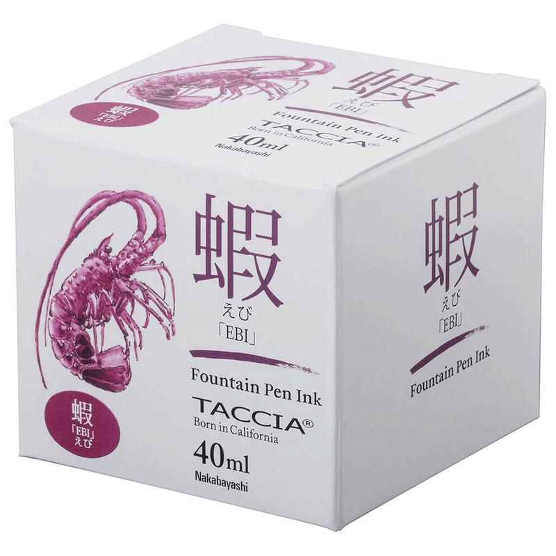 TACCIA, Ink Bottle - SUNAO-IRO EBI (40mL).