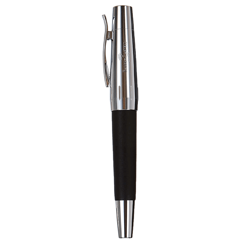 FABER CASTELL, Rollerball Pen - EMOTION Prearwood BLACK.
