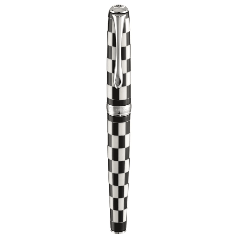 DIPLOMAT, Fountain Pen - Excellence A+ Rome BLACK WHITE.