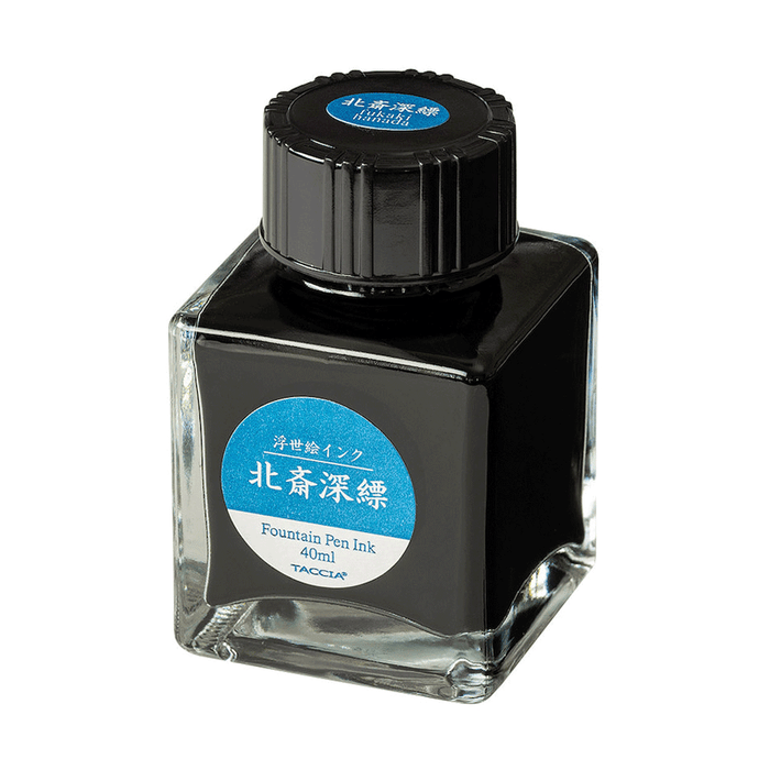 TACCIA, Ink Bottle - UKIYO-E FUKAKI HANADA (40mL).
