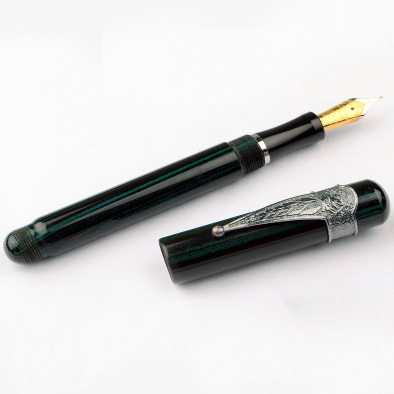 LABAN, Fountain Pen - EBONITE GREEN.