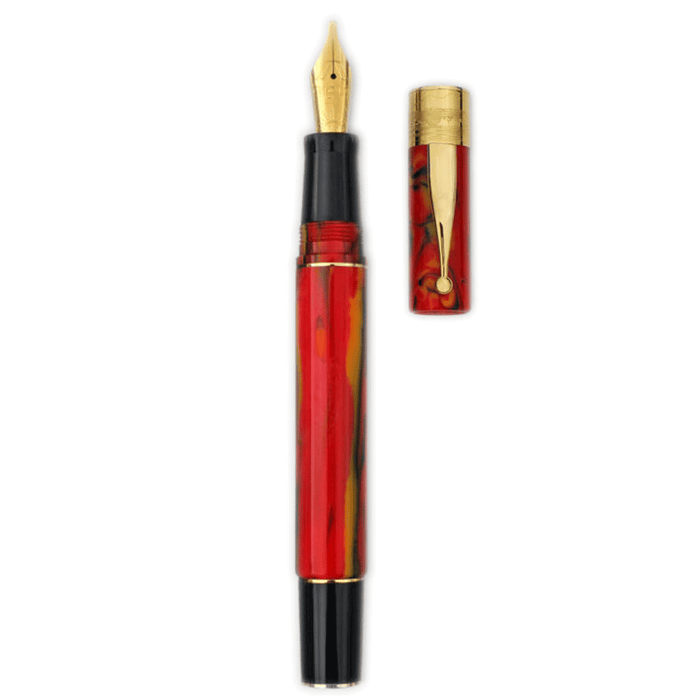 GIOIA, Fountain Pen & Rollerball Pen - PARTENOPE FLAMMA GT.