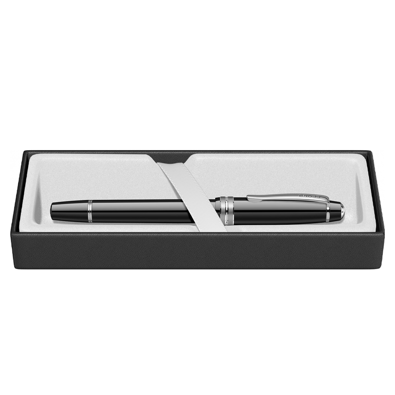 CROSS, Fountain Pen  - BAILEY LIGHT Glossy Resin BLACK CT.