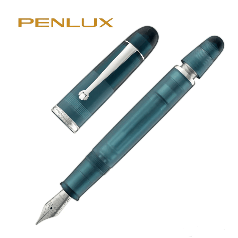 PENLUX, Fountain Pen - MASTERPIECE GRANDE Great Natural DEEP SEA.