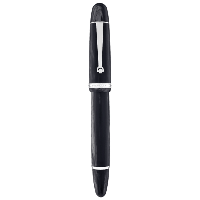 PENLUX, Fountain Pen - MASTERPIECE GRANDE WAVE BLACK.