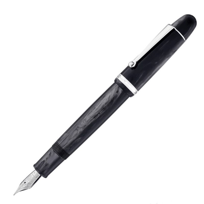 PENLUX, Fountain Pen - MASTERPIECE GRANDE WAVE BLACK.