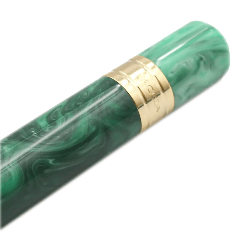 TACCIA, Fountain Pen - COVENANT MALACHITE.