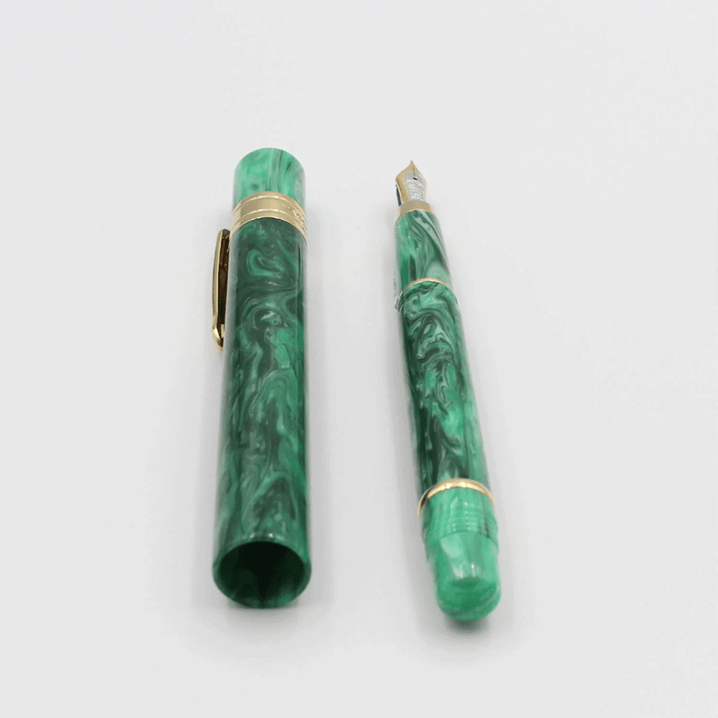 TACCIA, Fountain Pen - COVENANT MALACHITE.