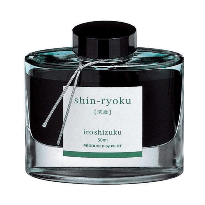 PILOT, Ink Bottle - IROSHIZUKU | Forest Green | SHIN-RYOKU | 50mL.