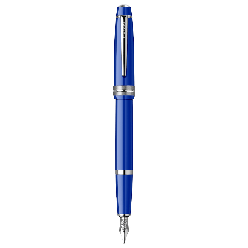 CROSS, Fountain Pen - BAILEY LIGHT Glossy Resin BLUE CT.