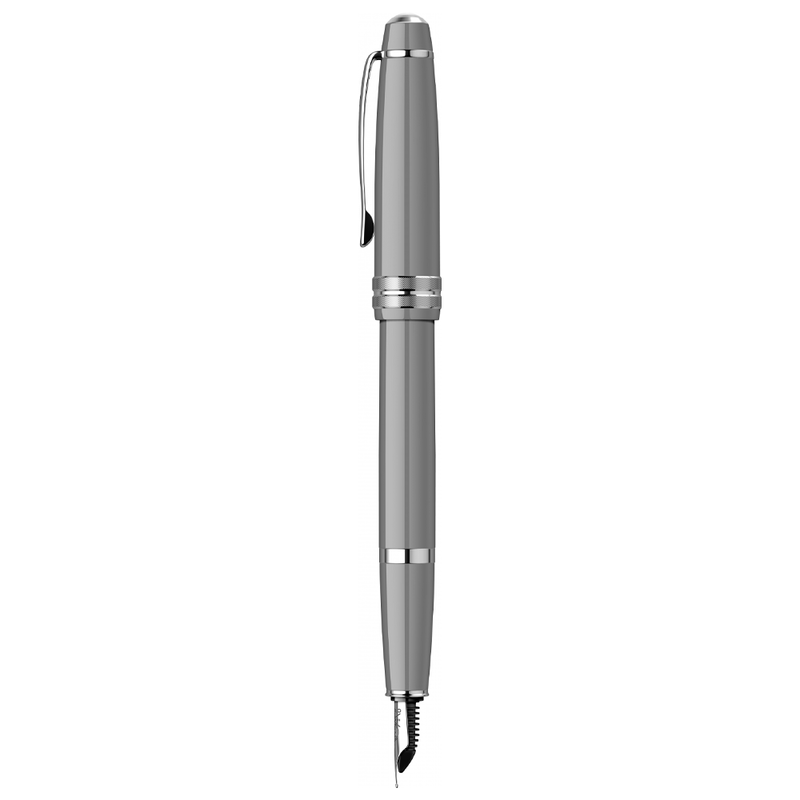CROSS, Fountain Pen - BAILEY LIGHT Glossy Resin GREY CT.