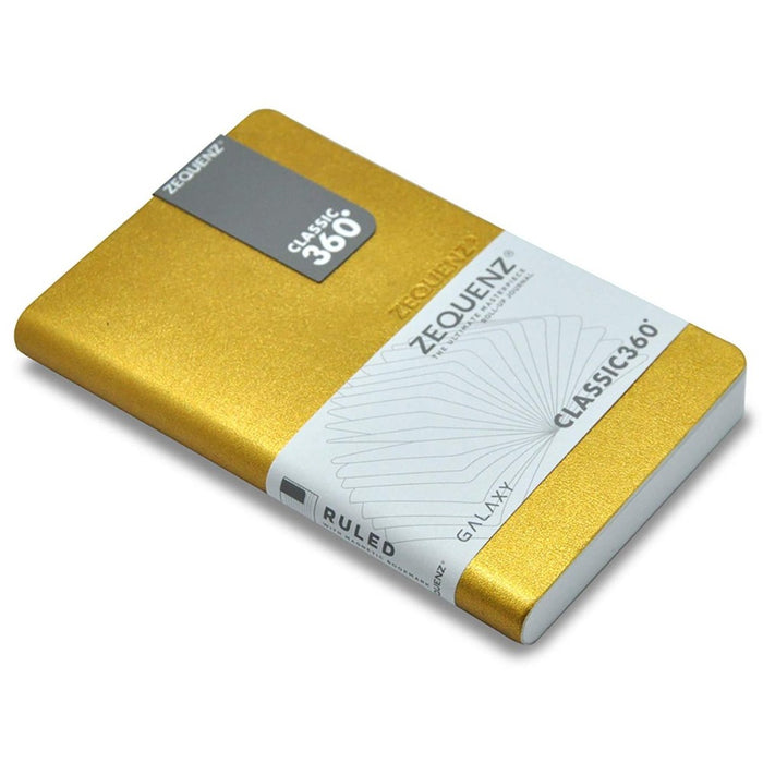 ZEQUENZ, NoteBook - GALAXY SLIM MATT GOLD 3