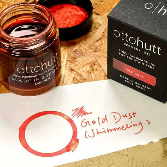 OTTO HUTT, Ink Bottle - GOLD DUST 30ml.