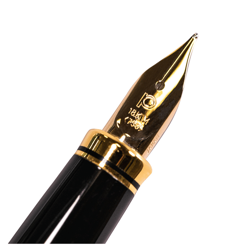 PLATINUM, Fountain Pen - VICOH KANAZAWA Gold Leaf RED MT. FUJI (18K).