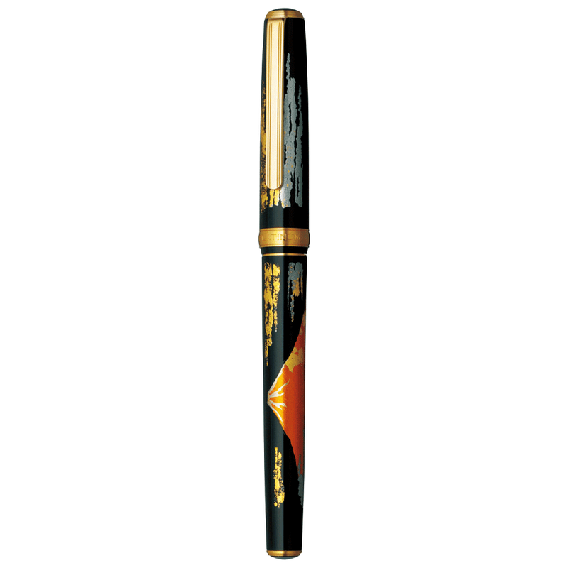 PLATINUM, Fountain Pen - VICOH KANAZAWA Gold Leaf RED MT. FUJI (18K).